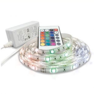 Crompton 32W RGB LED Flexi Strip Kit with Remote Control - IP65