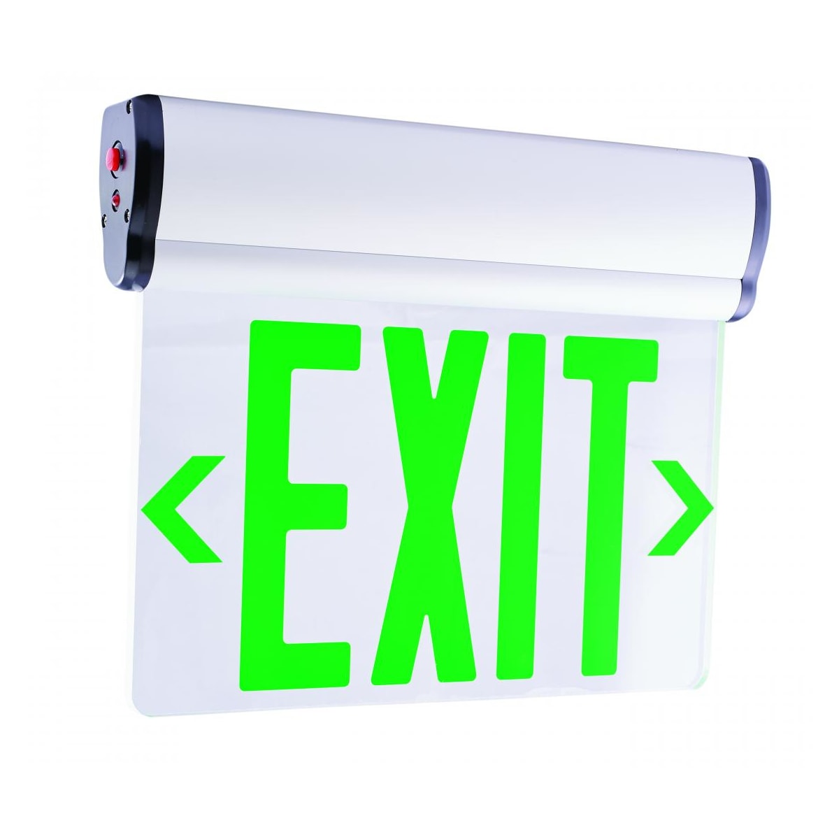 
                                        Maxim Single Face 12 inch Wide Edge Lit Recessed LED Exit Sign